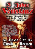 3 Jahre VEITSTANZ - Bremens Mittelalter / Rock / Gothic Nacht